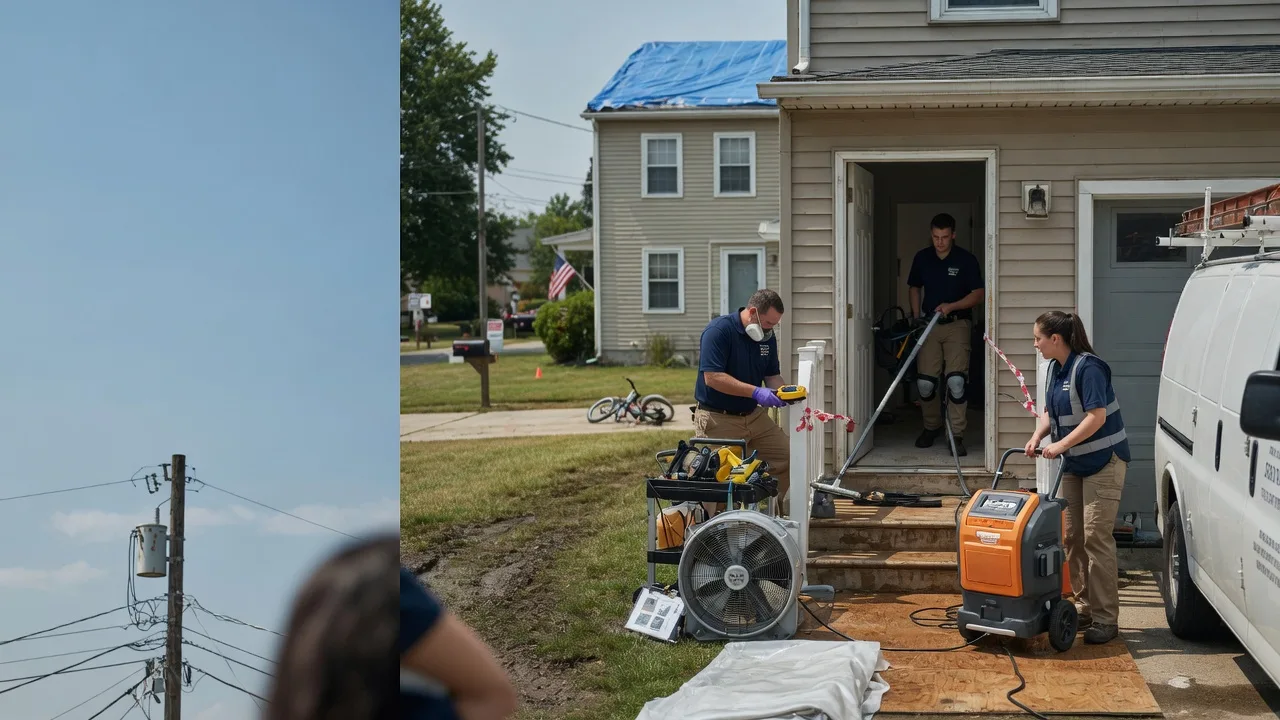 Water Damage Repair in Lucerne, IN near me